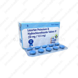 Losartan 50mg and Hydrochlorothiazide 12.5mg Tablet