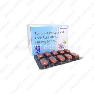 Ferrous Ascorbate and Folic Acid Tablet